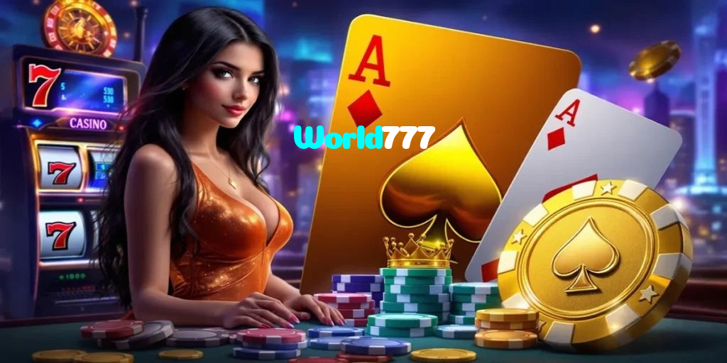 World777 casino presented on mobile device in Pakistan with slots and live games